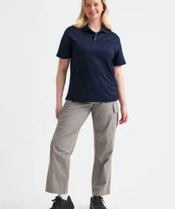 Alternative view of Uneek Processable Poloshirt