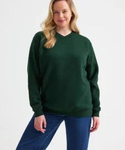 Uneek Classic V-Neck Sweatshirt
