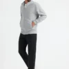 Uneek Deluxe Unisex Sweat Jacket - Image 2
