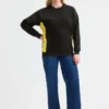 Uneek Two Tone Crew New Sweatshirt - Image 2