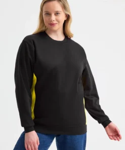 Uneek Two Tone Crew New Sweatshirt