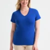 Uneek Ladies Classic V-Neck T-Shirt