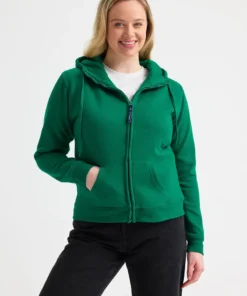 Uneek Ladies Classic Full Zip Hooded Sweatshirt