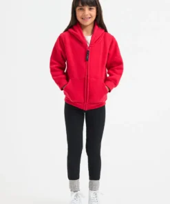 Alternative view of Uneek Childrens Classic Full Zip Hooded Sweatshirt