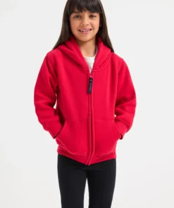 Uneek Childrens Classic Full Zip Hooded Sweatshirt