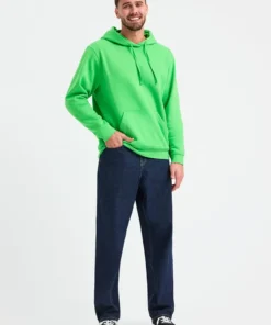 Alternative view of Uneek Deluxe Hooded Sweatshirt