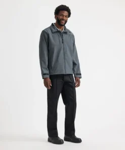 Alternative view of Uneek Deluxe Full Zip Soft Shell Jacket