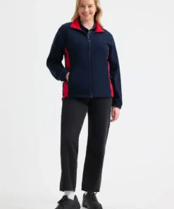 Alternative view of Uneek Two Tone Full Zip Fleece Jacket