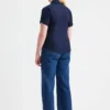 Uneek Ladies Pinpoint Oxford Half Sleeve Shirt - Image 5