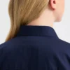 Uneek Ladies Pinpoint Oxford Half Sleeve Shirt - Image 4