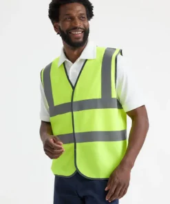 Uneek Hi Vis Safety Waistcoat