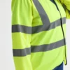 Uneek Long Sleeve Hi Vis Safety Waistcoat - Image 4