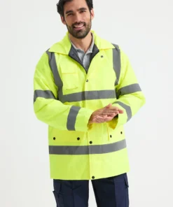 Uneek Hi Vis Road Safety Jacket