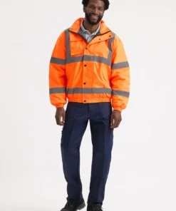Alternative view of Uneek Hi Vis Bomber Jacket