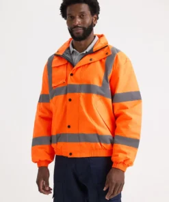 Uneek Hi Vis Bomber Jacket
