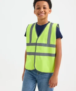 Uneek Childrens Hi Vis Waist Coat