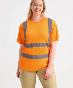 Uneek Hi Vis Short Sleeve T Shirt