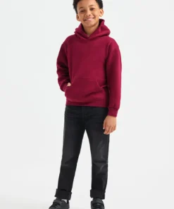 Alternative view of Uneek The UX Children’s Hooded Sweatshirt