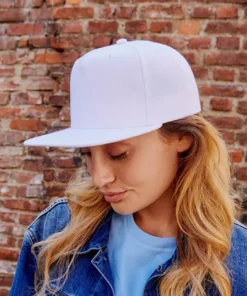 Atlantis Snap Back Flat Visor 5 Panel Sustainable Cap