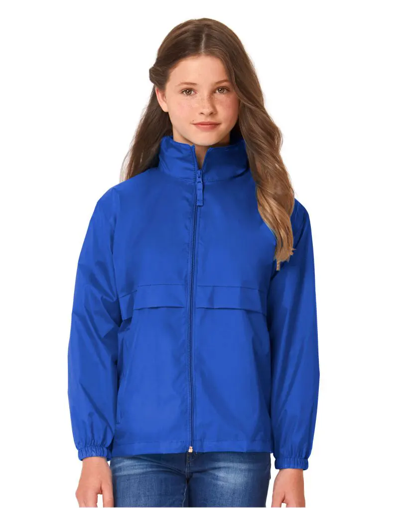 B&C Kids Sirocco Lightweight Windbreaker