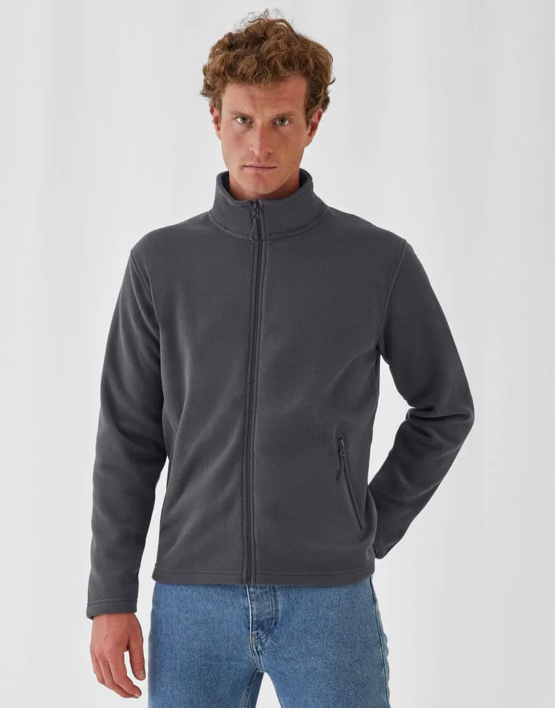 B&C ID.501 Mens Micro Fleece Full Zip
