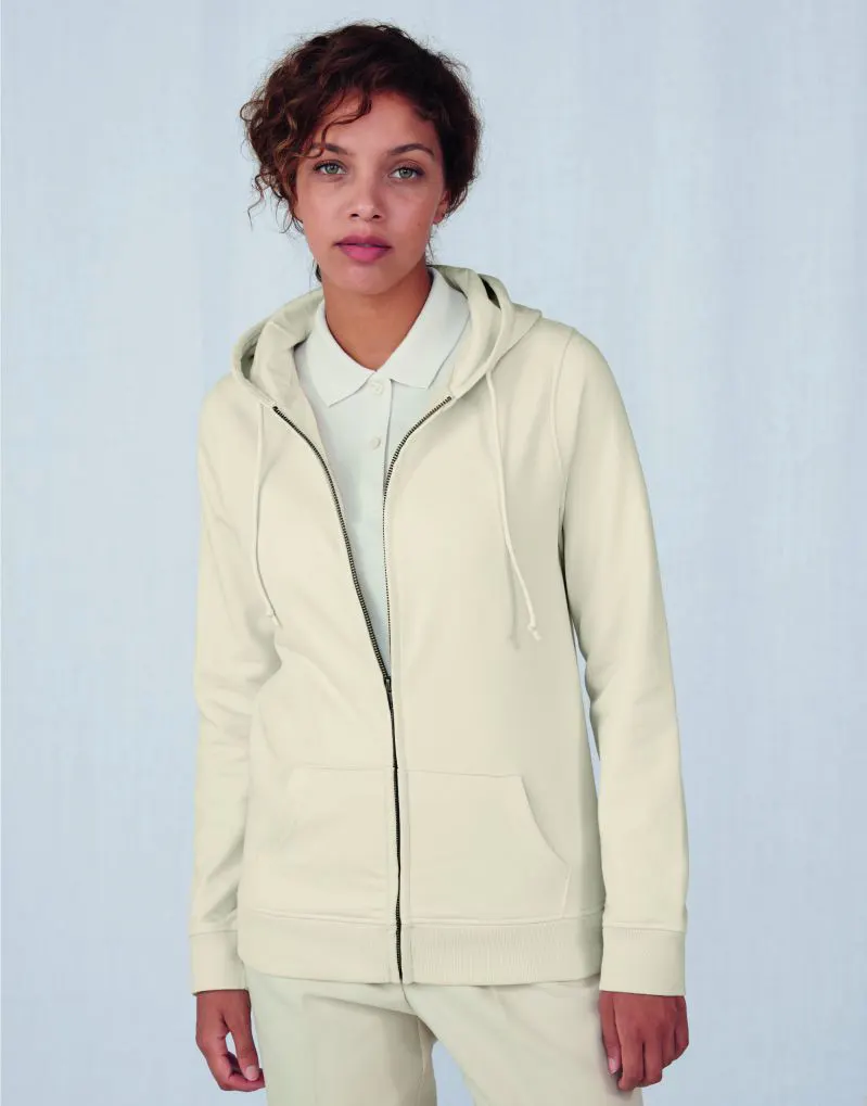 B&C Inspire Zipped Hood and Women