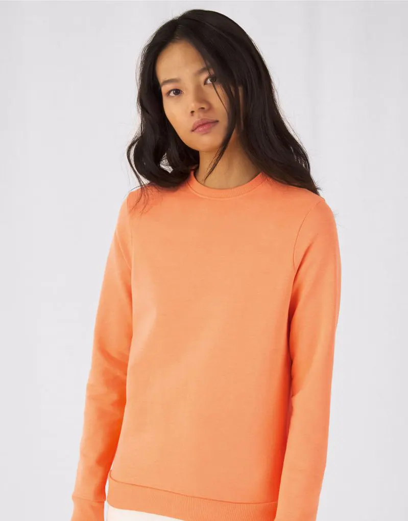 B&C Womens Set In Sweatshirt