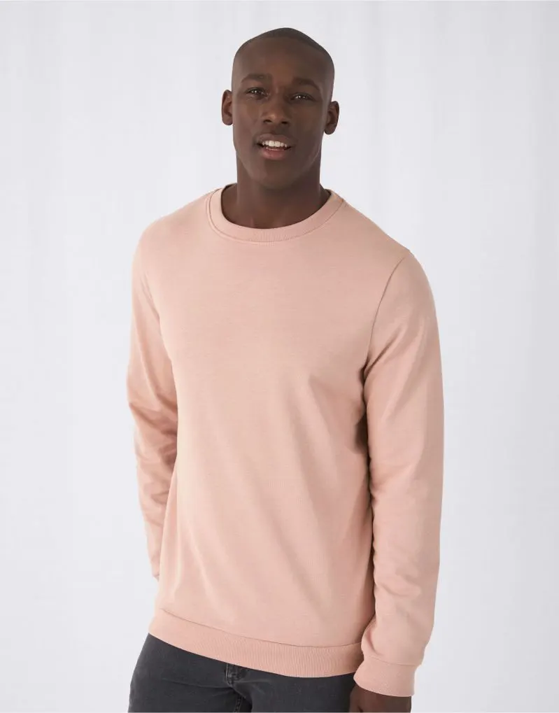 B&C Mens Set In Sweatshirt