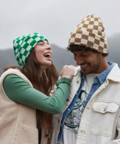 Beechfield Checkerboard Beanie