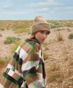 Beechfield Chunky Knitted Patch Beanie