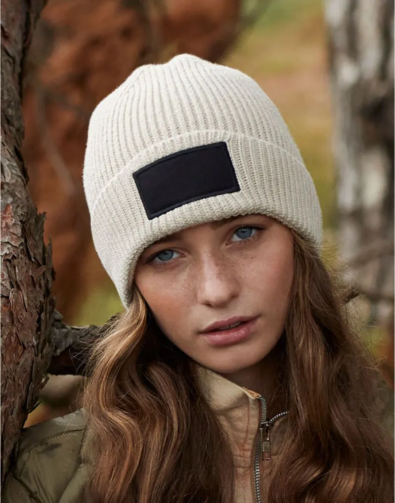 Beechfield Fashion Patch Beanie