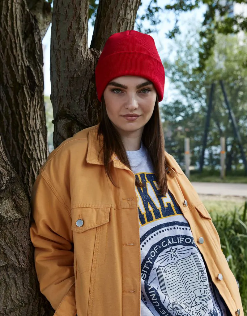Beechfield Organic Cotton Original Cuffed Beanie
