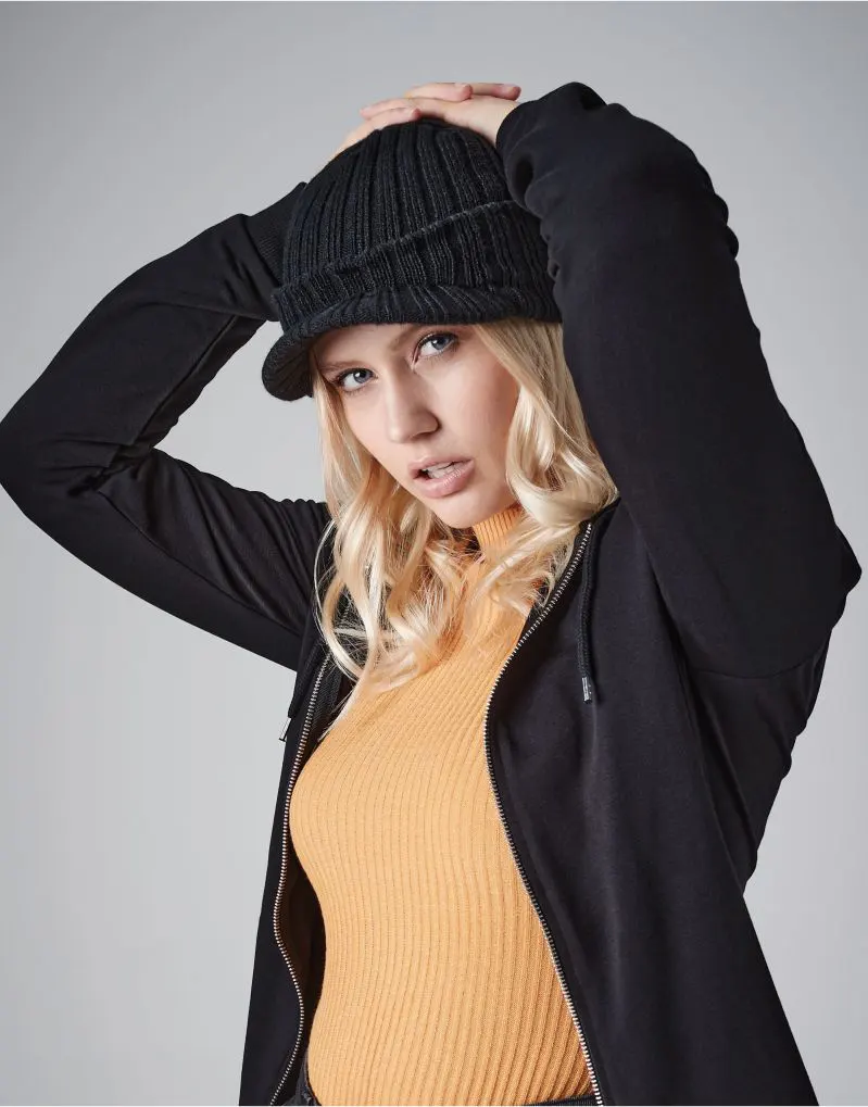 Beechfield Peaked Beanie