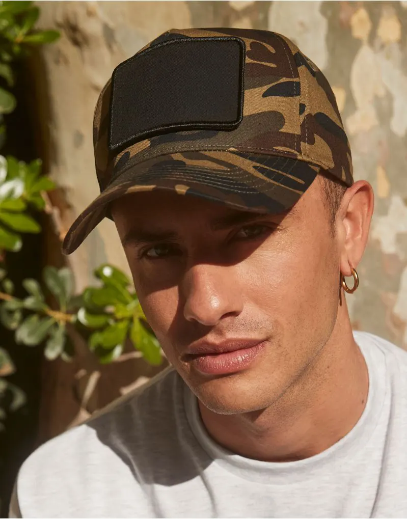 Beechfield Removable Patch 5 Panel Cap