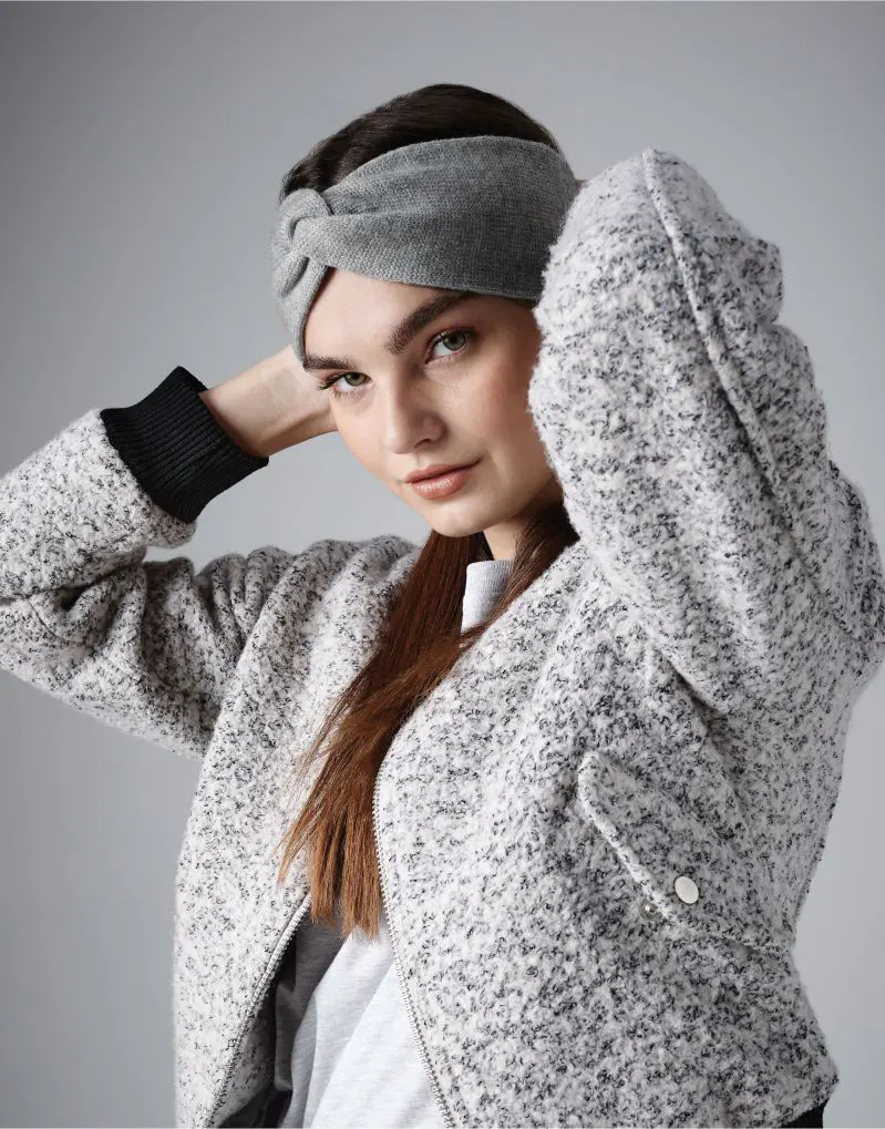 Beechfield Twist Knit Headband