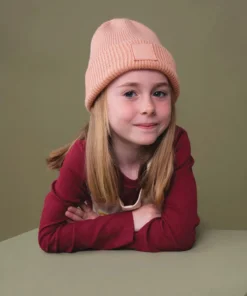 Beechfield Kids Cuff Tonal Patch Beanie