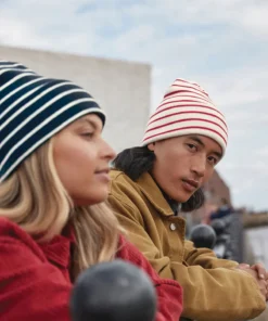 Beechfield Original Deep Cuffed Striped Beanie