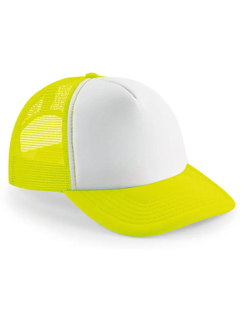 Flourescent Yellow/ White