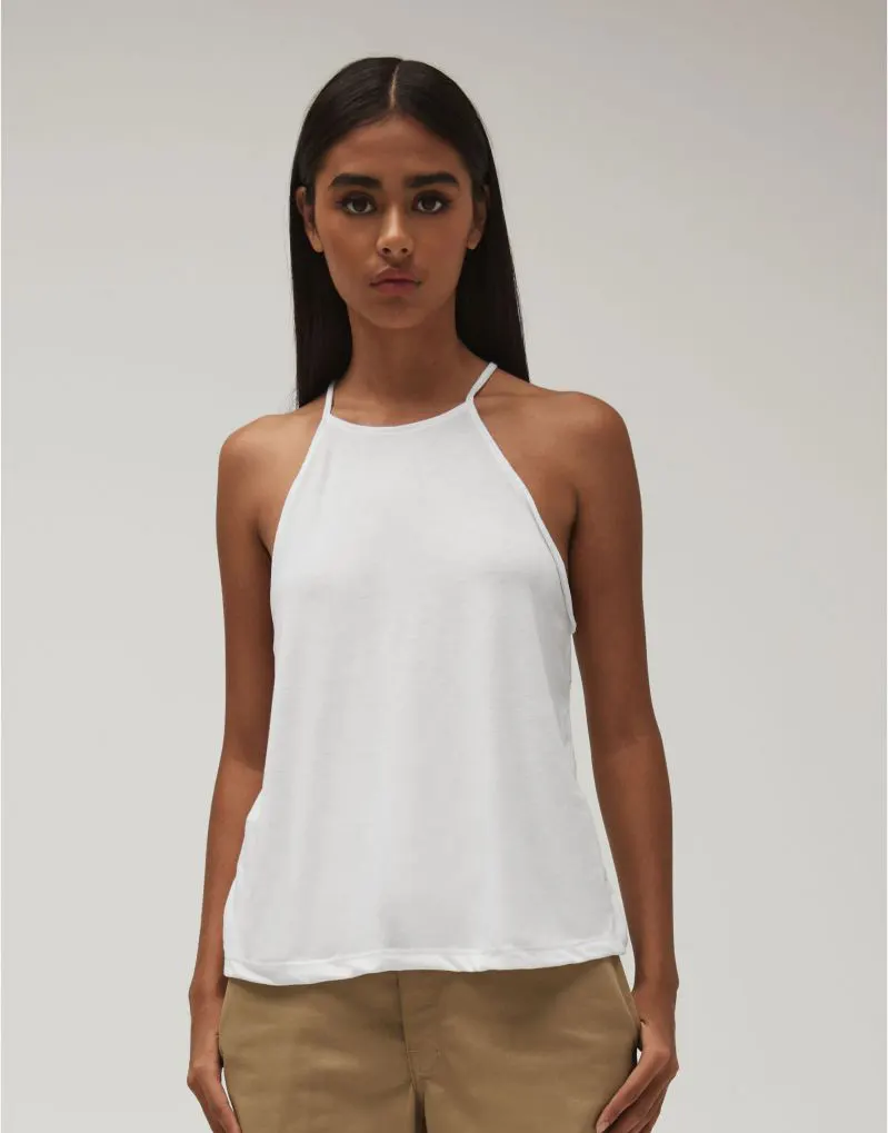 Bella Womens Flowy High Neck Tank