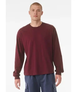 Bella Unisex Heavy Boxy Long Sleeve Tee