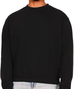 Casual Ringspun Blend 280 Boxy Oversize Extended Neck Sweat
