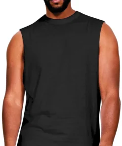 Casual Ringspun Core 150 Droparm Raw Edge Tank