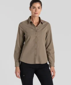 Craghoppers Expert Womens Kiwi Long Sleeved Shirt