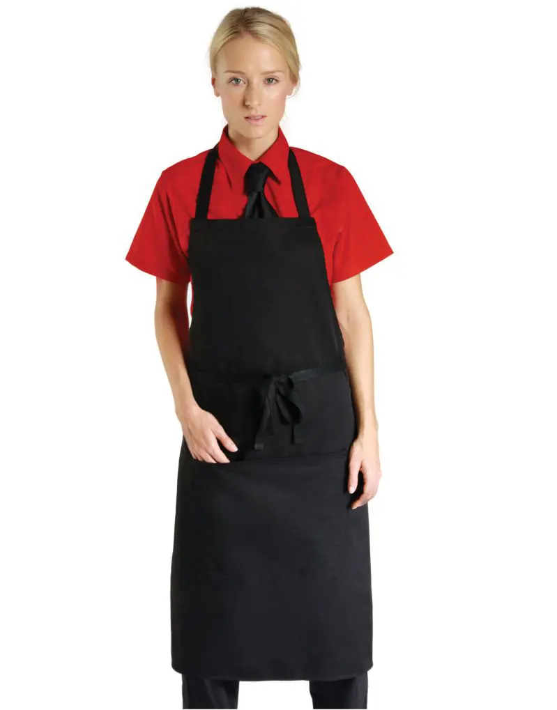 Dennys Low Cost Bib Apron With Pocket