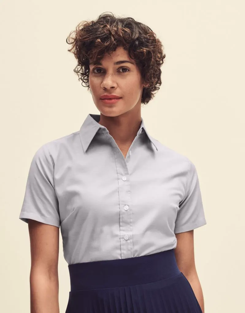 Fruit Of The Loom Womens Lady Fit Short Sleeve Shirt