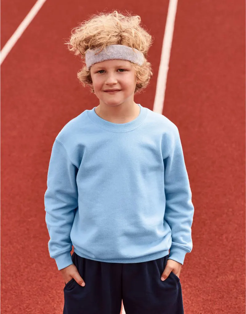Fruit Of The Loom Kids Classic Set-In Sweat