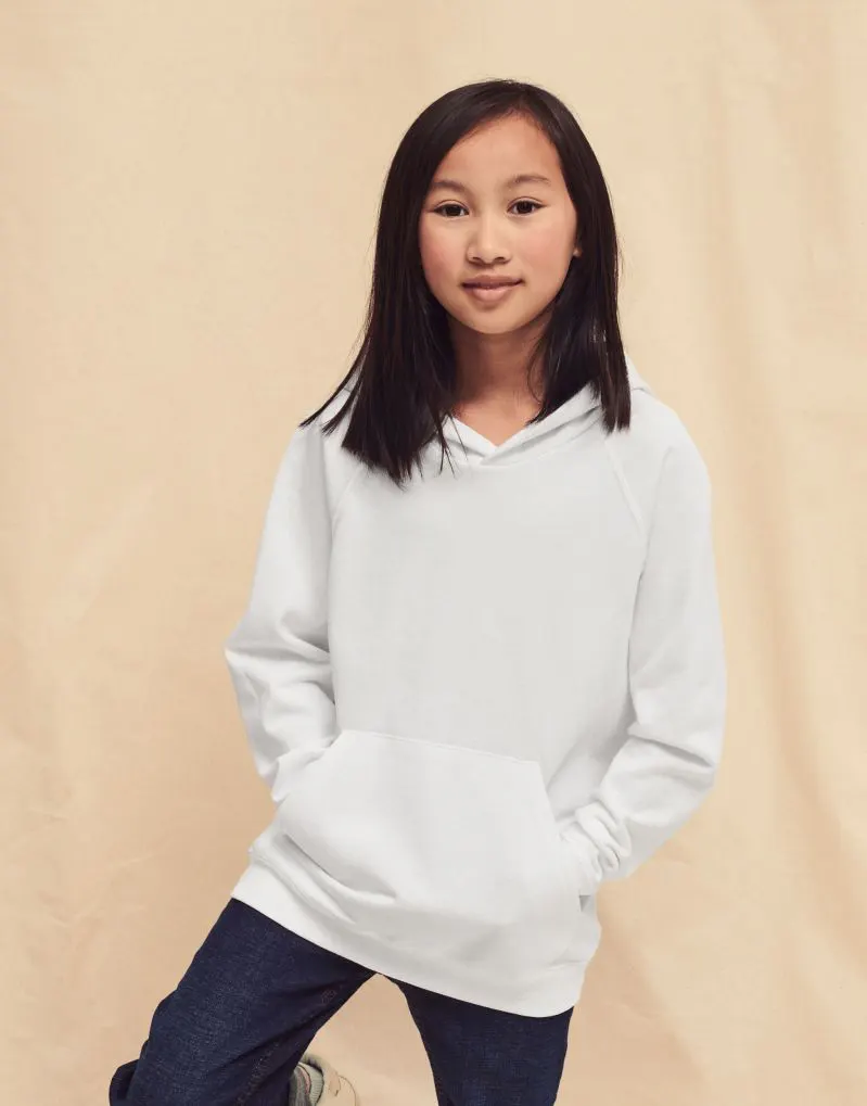 Fruit Of The Loom Kids Lightweight Hooded Sweat