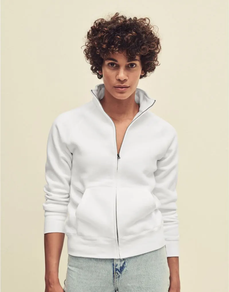 Fruit Of The Loom Ladies Premium Sweat Jacket