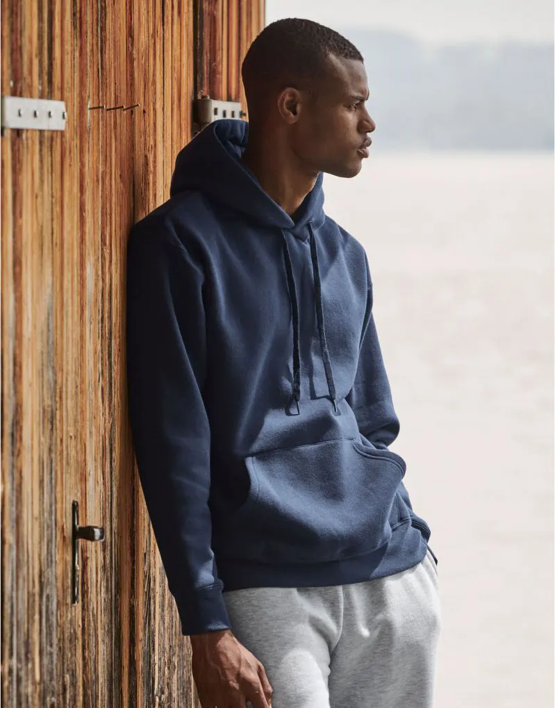 Fruit Of The Loom Mens Premium Hooded Sweat