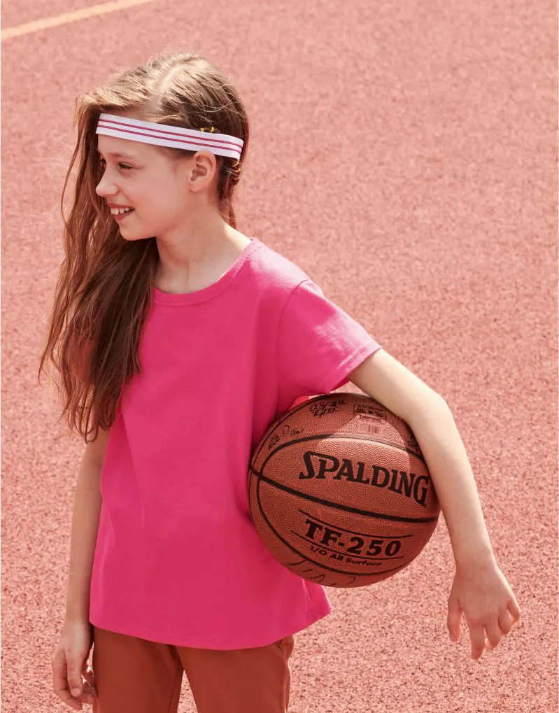 Fruit Of The Loom Girls Valueweight T-Shirt